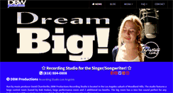 Desktop Screenshot of dbwproductions.com